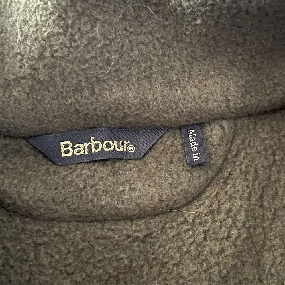 Barbour Men's Fleece Langdale Gilet Vest Black Size L Casual - Picture 8 of 16